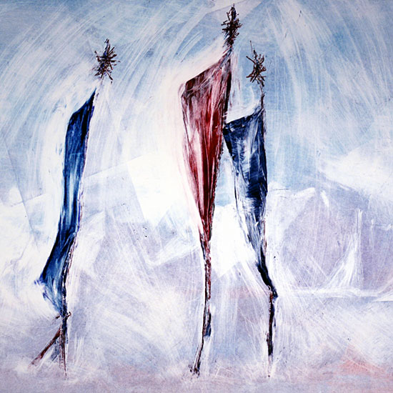 H4: Prayer Flags, Danphebir Peak, Sikkim Himalaya