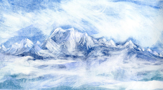 Kangchenjunga from Darjeeling