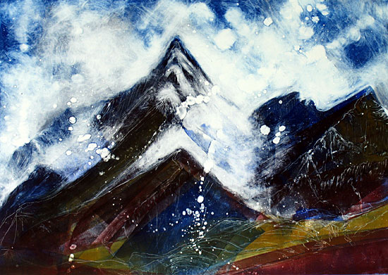 Toward the Cuillin from Sligachan II