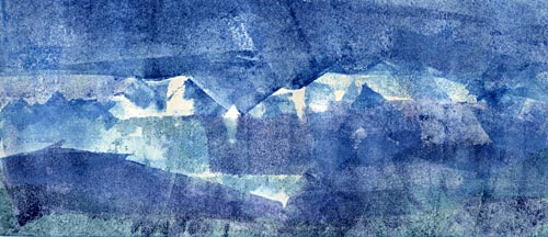 Kabru and Kangchenjunga from Pelling: series 1