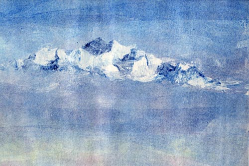 Kangchenjunga from Observatory Ridge, Darjeeling