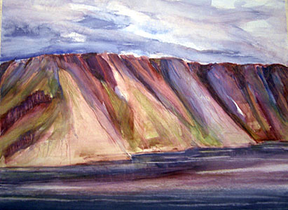 Wasdale Screes, Summer Sunset, Cumbria