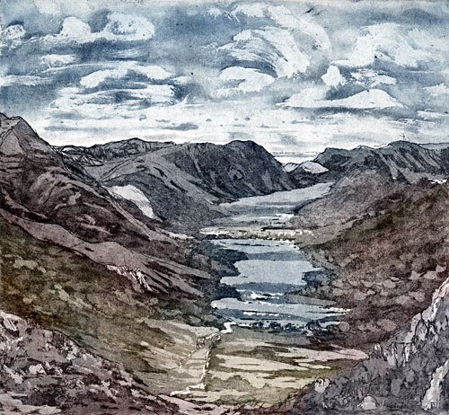 Buttermere from Haystacks, Cumbria