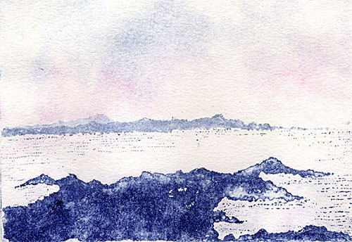 Towards Skye from Camusdarach