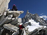 Drawing above Glacier du Géant, Val Ferret dvferret