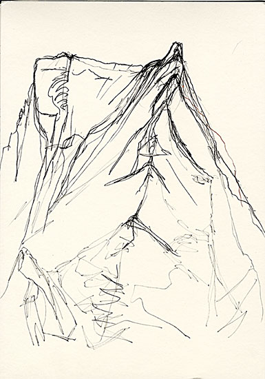 Piz Badile, Swiss Alps