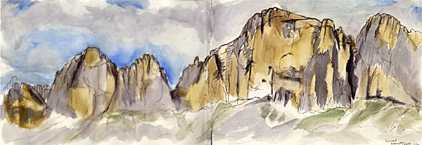 Rotwand, Rosengarten