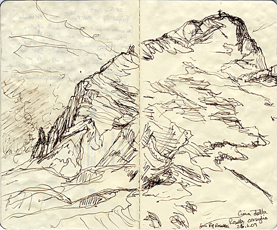 Cima della Rosetta Consiglio, Pala