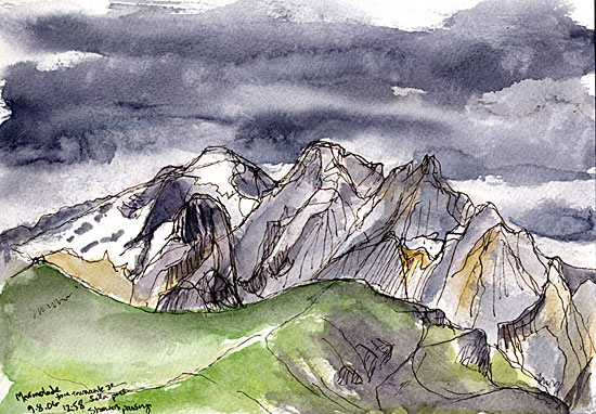 Marmolada from Sassolungo