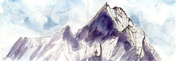 Machhupuchhare from Annapurna Base Camp