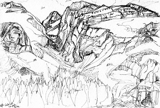 White Ghyll, Langdale